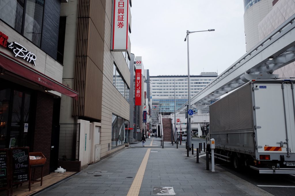 고쿠라역 가는 길
