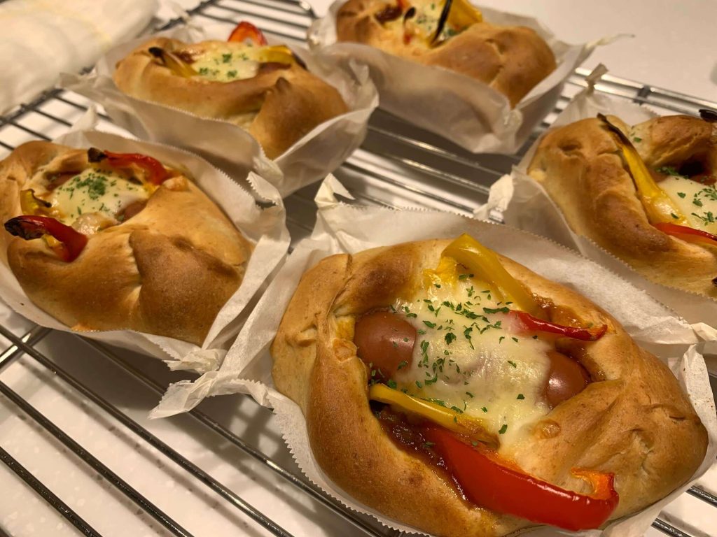 카레 소세지빵