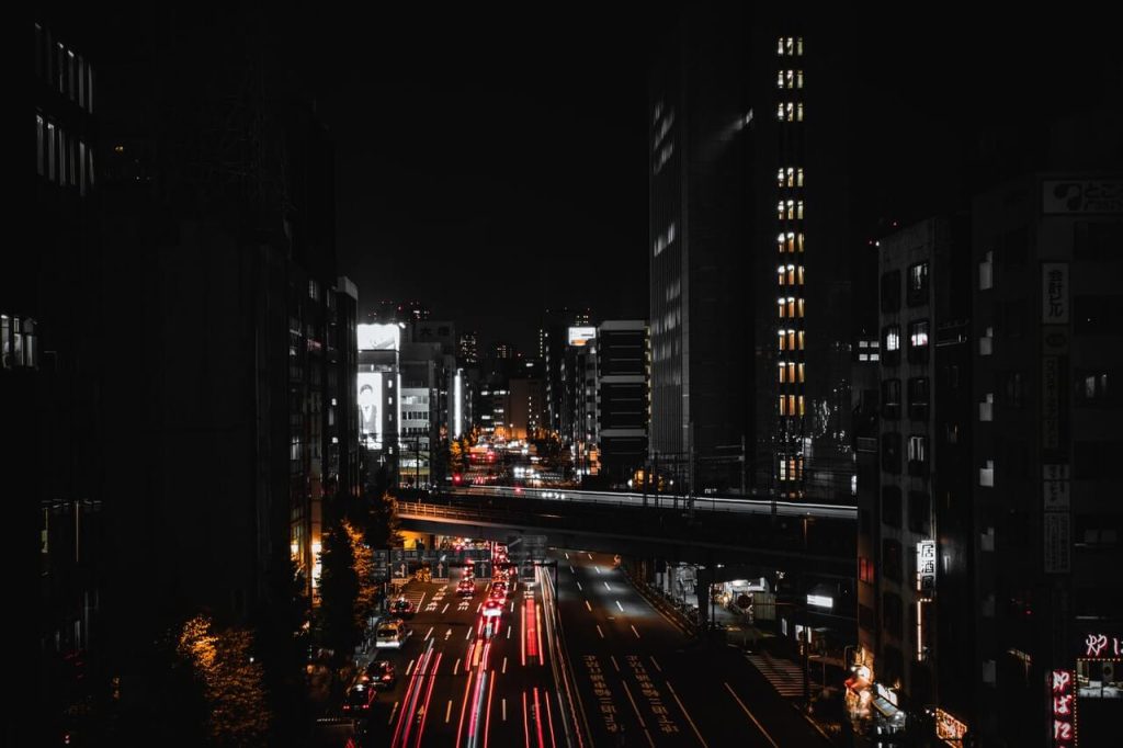 도쿄의 밤