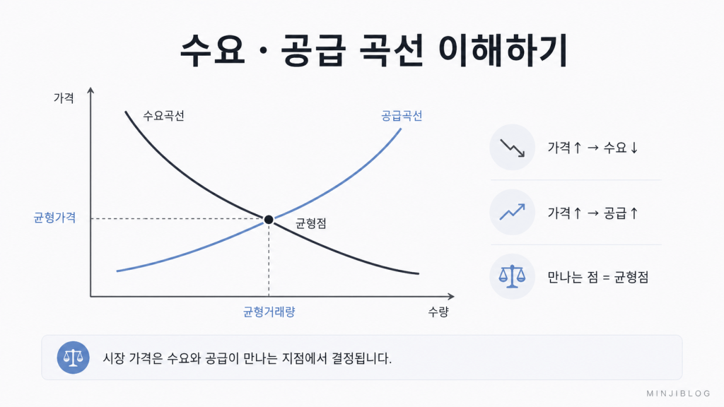 수요 공급 곡선