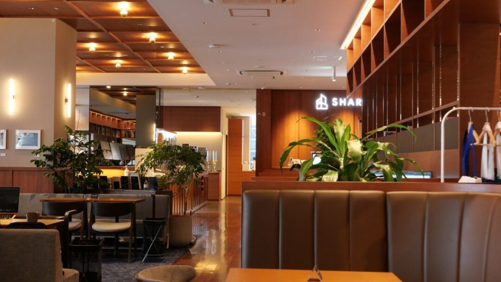 Share Lounge 내부
