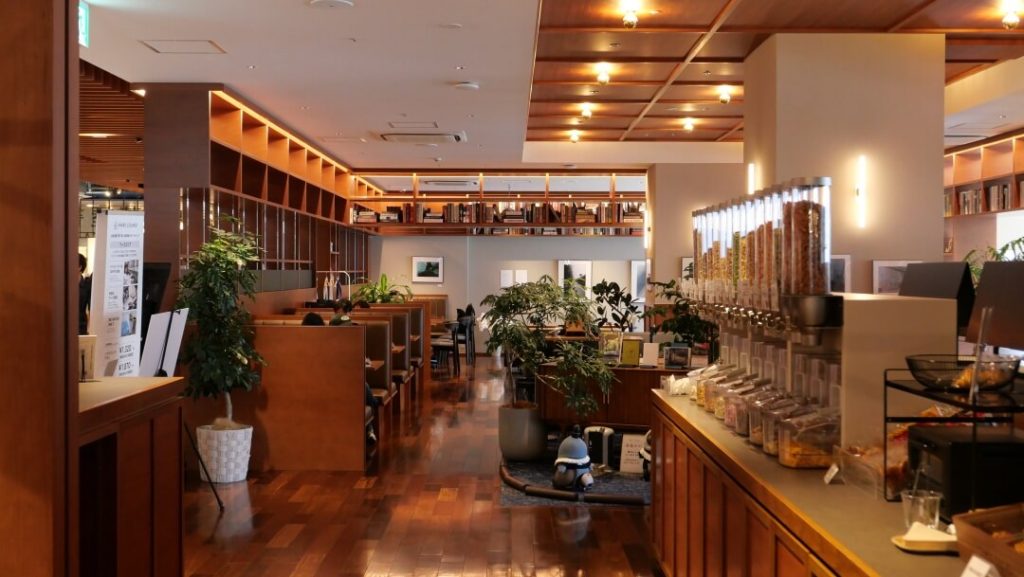 Share Lounge 내부